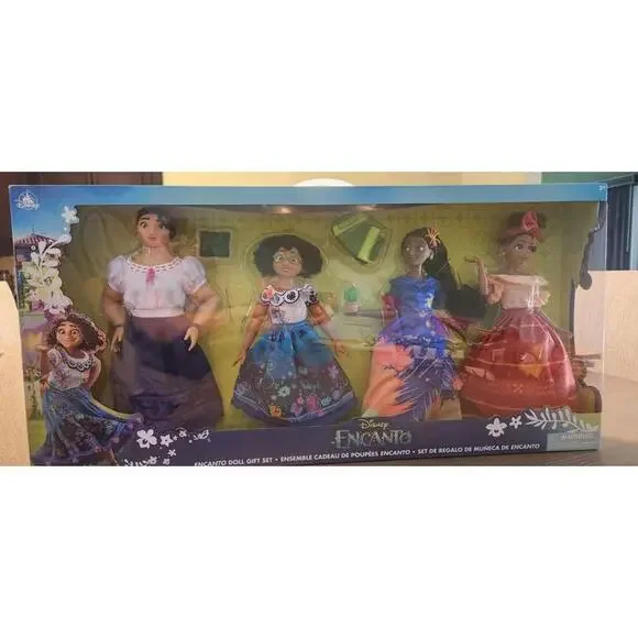 Disney's ENCANTO Doll Set - Luisa, Mirabel, Isabela and Dolores - NWT - Picture 1 of 5